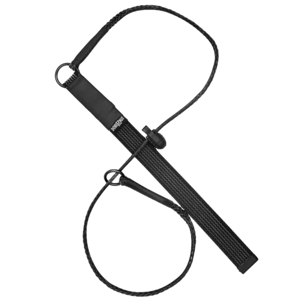 BLACK EDITION French Dominant Dog Influence Control Cord Training Collar